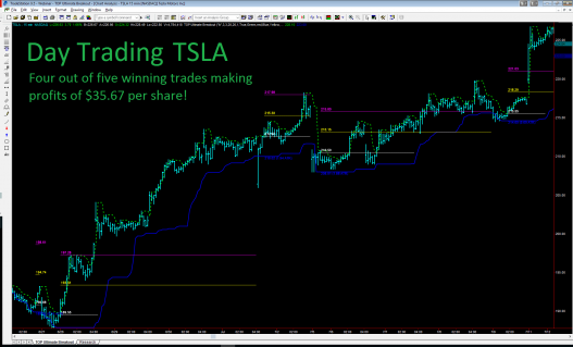 11 TSLA Day Trading